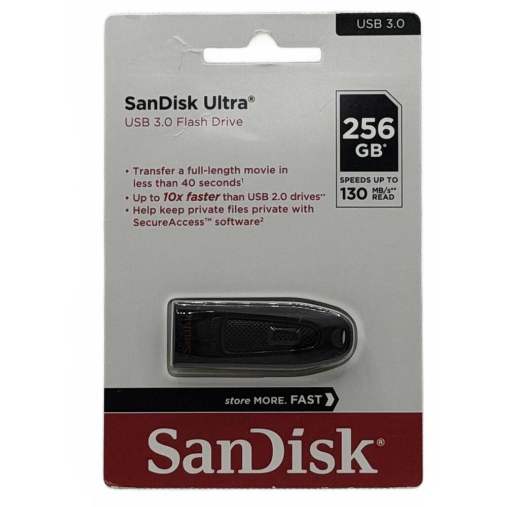 SanDisk Ultra USB 3.0 Flash Drive 256GB